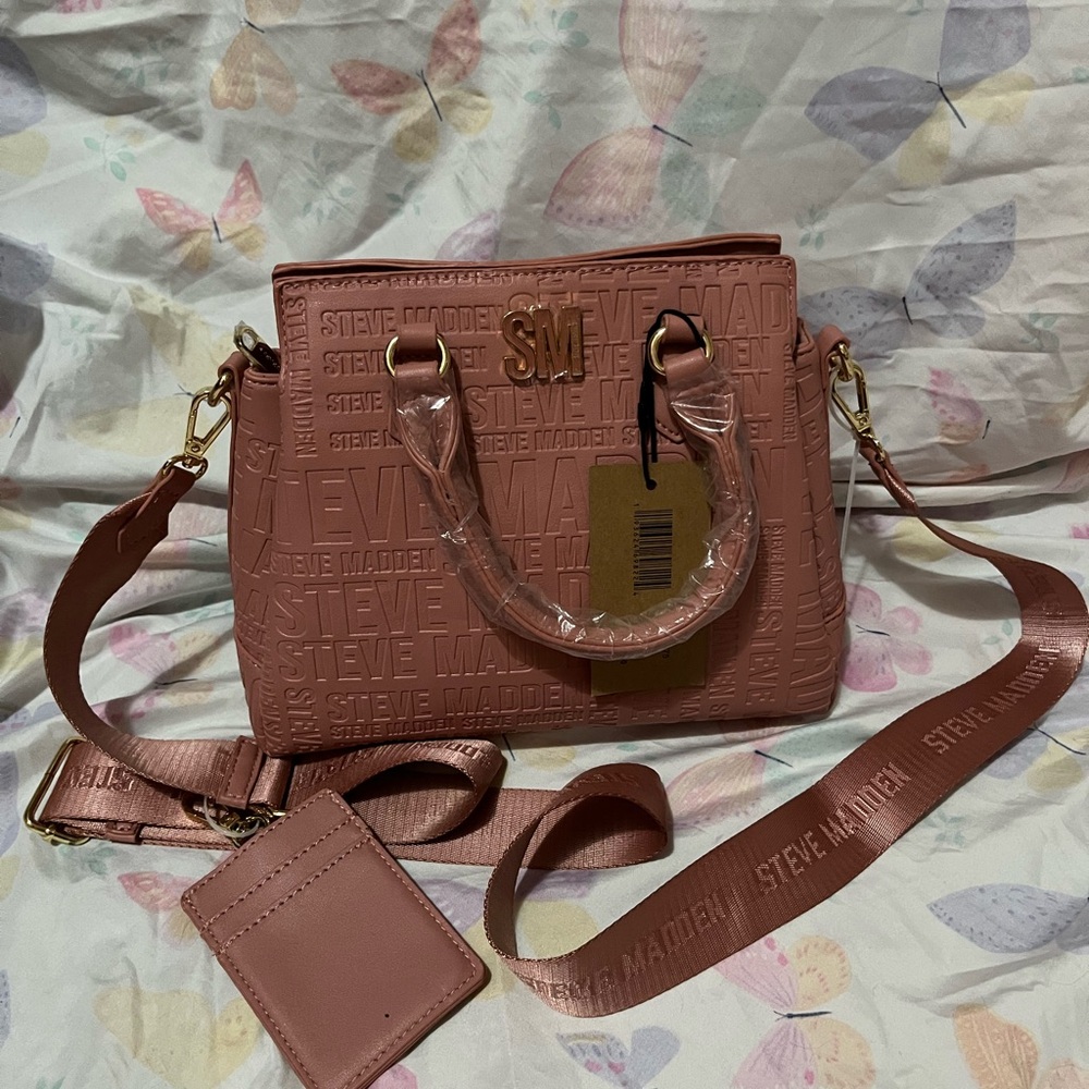 NWT Dusty Rose Steve Madden purse